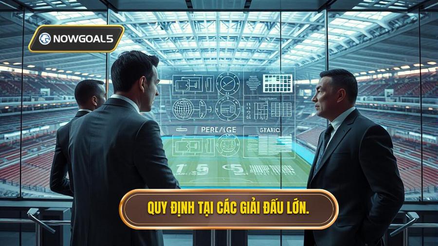 2. Quy định tại các giải đấu lớn.