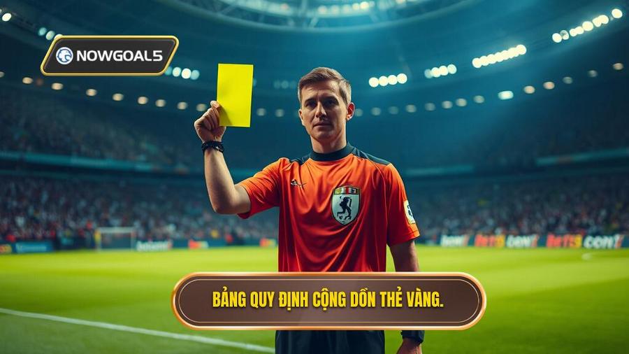 3. Bảng quy định cộng dồn thẻ vàng.