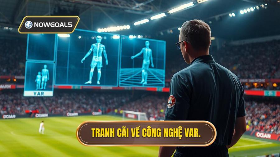 3. Tranh cãi về công nghệ VAR.