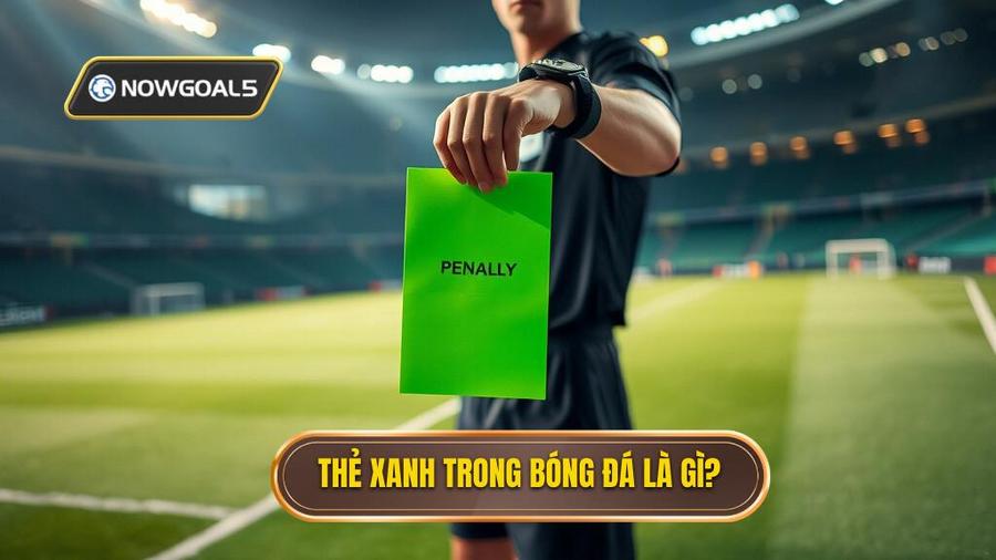 Khái niệm: Thẻ xanh trong bóng đá là gì?